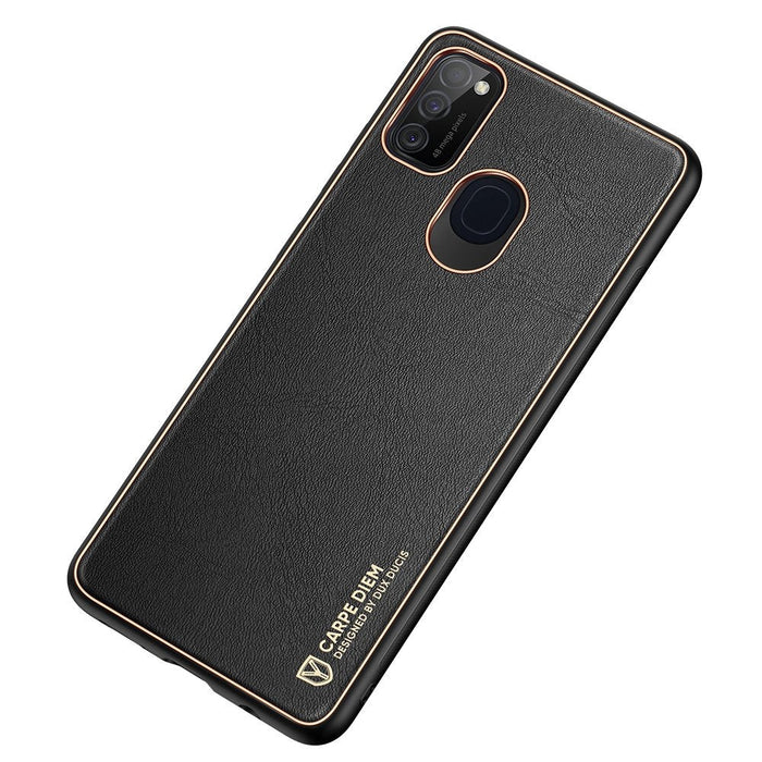 Калъф за телефон Dux Ducis Yolo Elegant калъф за Samsung Galaxy M30s, черен