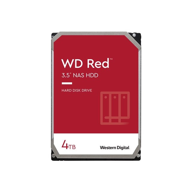 HDD 4TB SATAIII WD Red 256MB for NAS (3 years warranty)