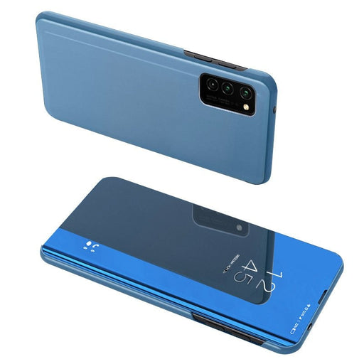 Калъф за телефон Clear View Case Samsung Galaxy A02s EU син