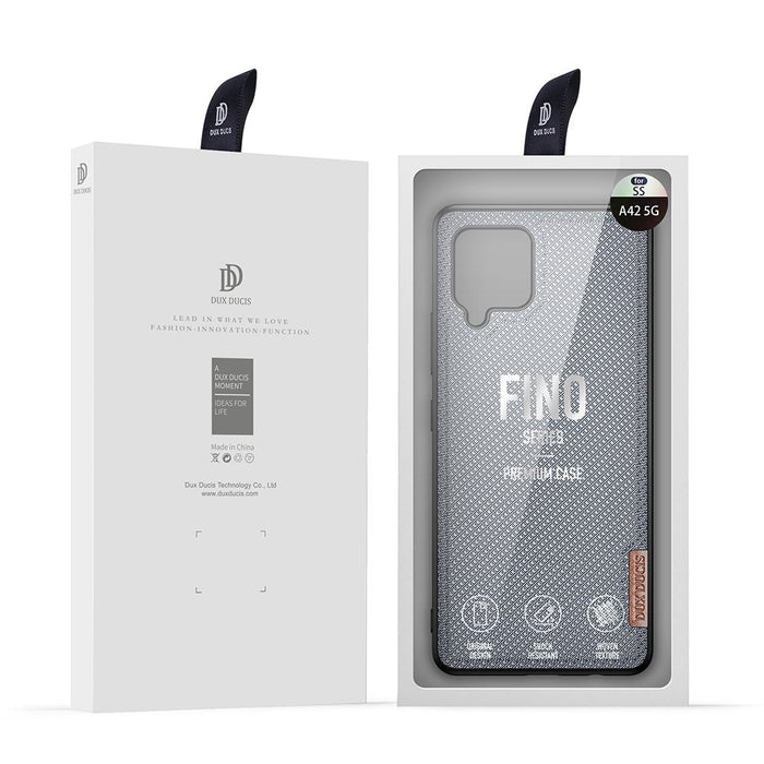 Калъф за телефон Dux Ducis Fino за Samsung Galaxy A42 5G, син