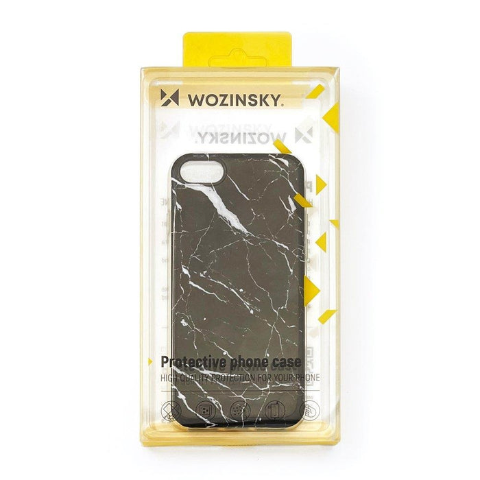 Wozinsky Marble TPU Кейс за Samsung Galaxy A12 / M12 черен