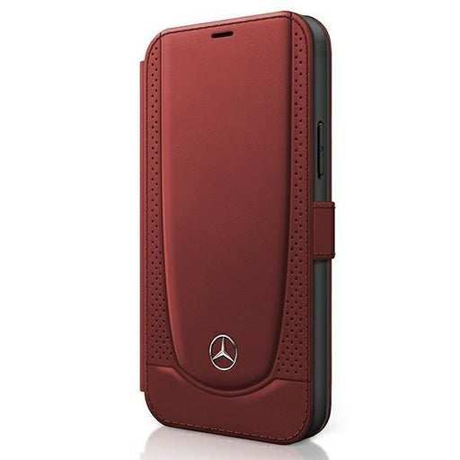 Калъф за телефон Mercedes Urban Line iPhone 12 Mini червен