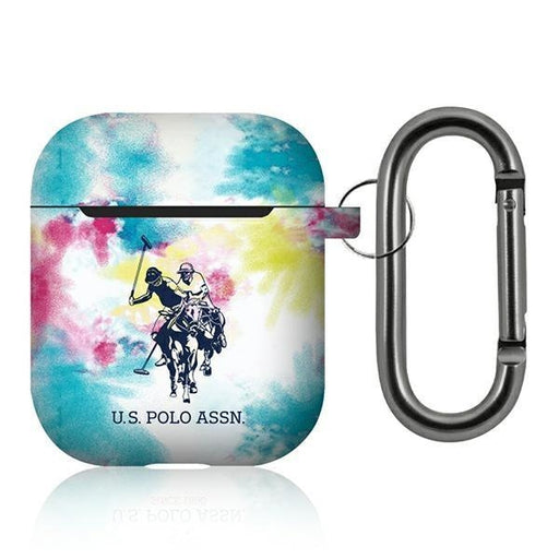 Калъф US Polo Tie & Dye Collection за Airpods многоцветен