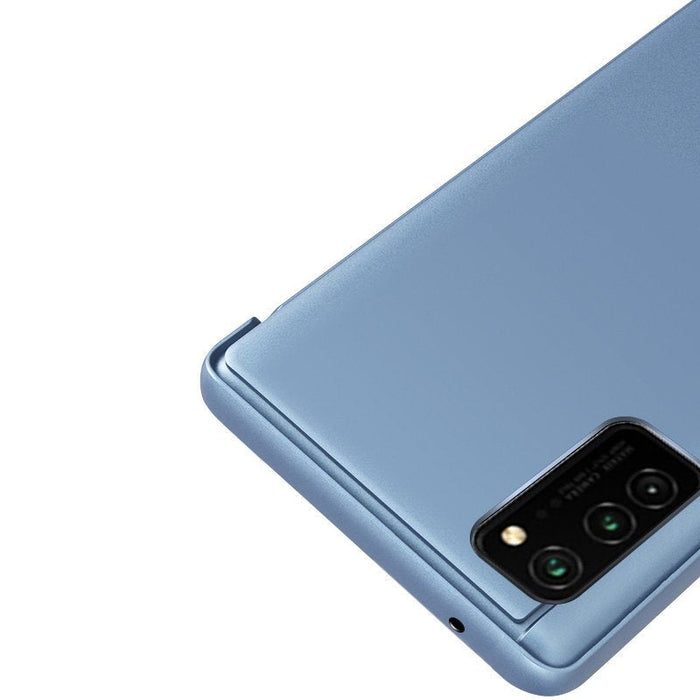 Калъф за телефон Clear View Case за Samsung Galaxy A72 4G, син