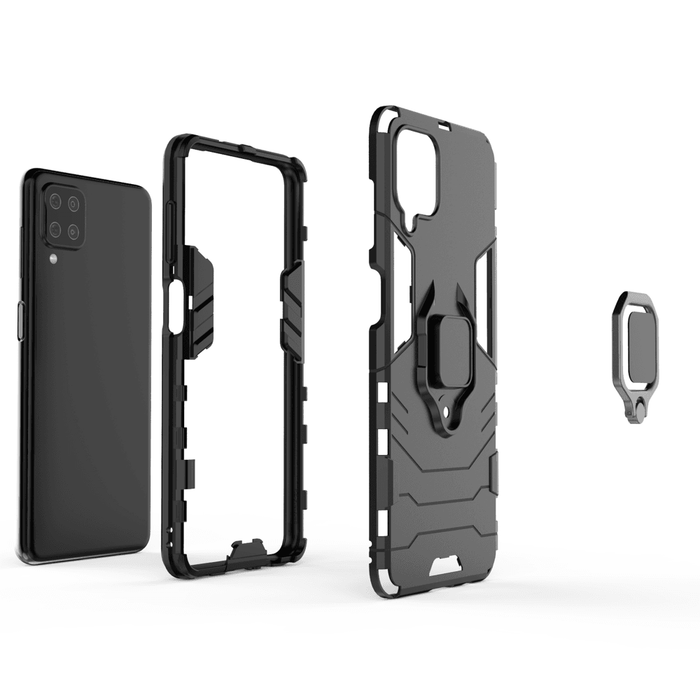 Кейс Ring Armor Kickstand за Samsung Galaxy A12 / M12 син