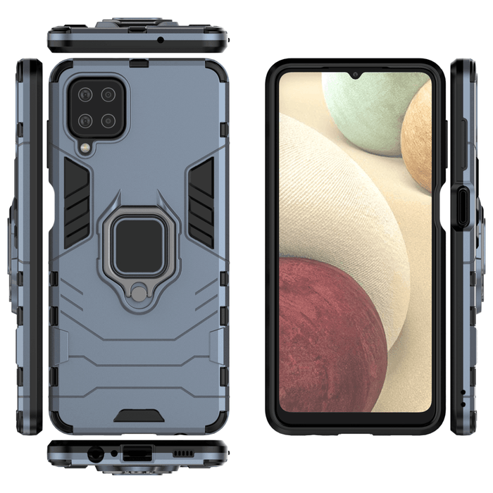 Кейс Ring Armor Kickstand за Samsung Galaxy A12 / M12 син