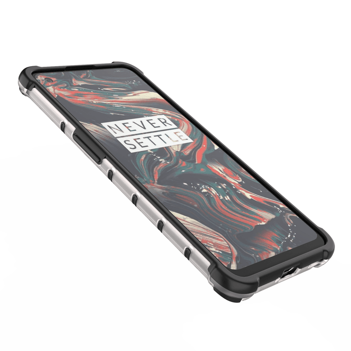 Калъф за телефон Honeycomb Armor с TPU рамка OnePlus 9 черен
