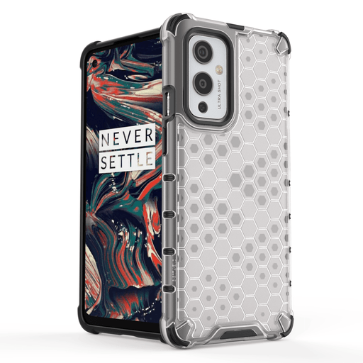 Калъф за телефон Honeycomb Armor с TPU рамка OnePlus 9 черен