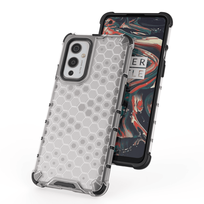 Калъф за телефон Honeycomb Armor с TPU рамка OnePlus 9 черен