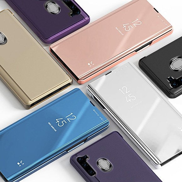 Калъф за телефон Clear View за Samsung Galaxy A11/M11, син