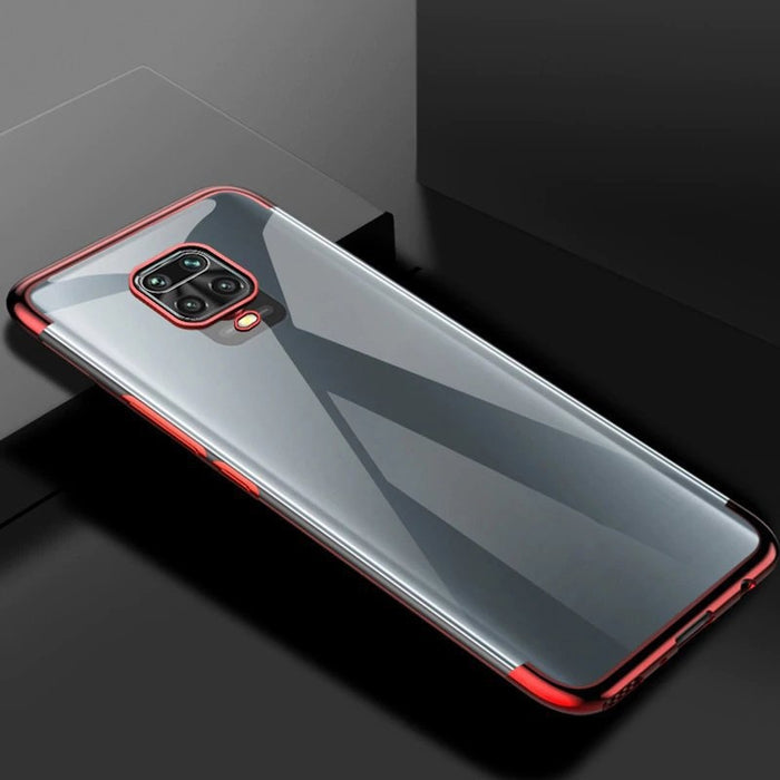 Калъф Clear Color Case, за Motorola Moto G9 Play, черен