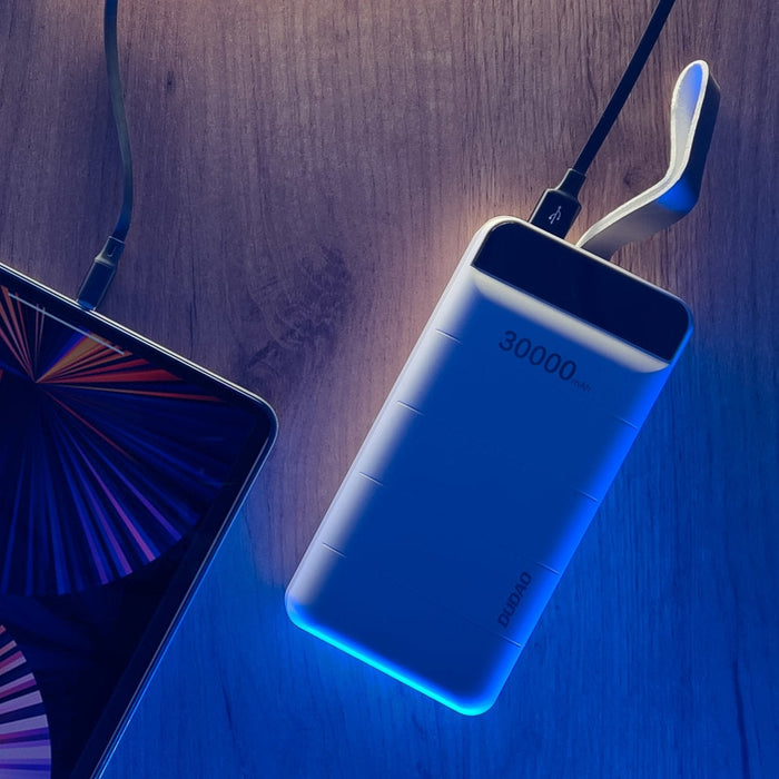 Преносима батерия Dudao K8s 30000mAh 3x USB