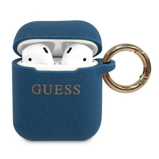 Калъф Guess Silicone за Apple AirPods Gen 1 / 2 Blue