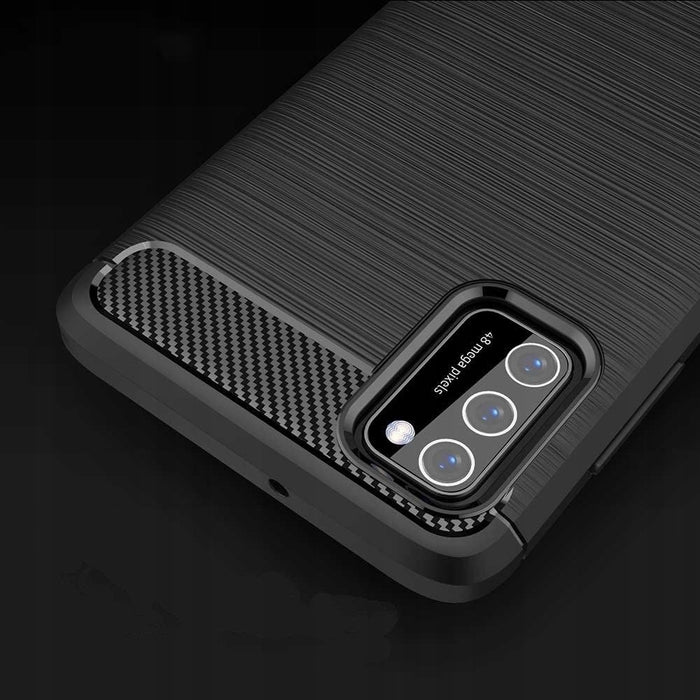 Калъф за телефон Carbon Flexible Cover TPU за Xiaomi Poco M3/Xiaomi Redmi 9T, черен