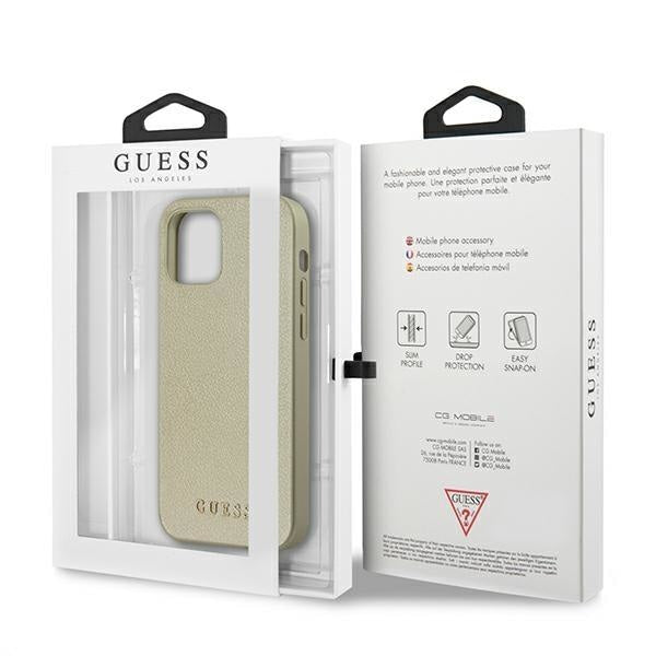 Калъф за телефон Guess GUHCP12LIGLGO Apple iPhone 12 Pro Max