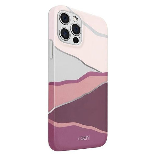 Калъф за телефон UNIQ Coehl Ciel iPhone 12 Pro Max розов