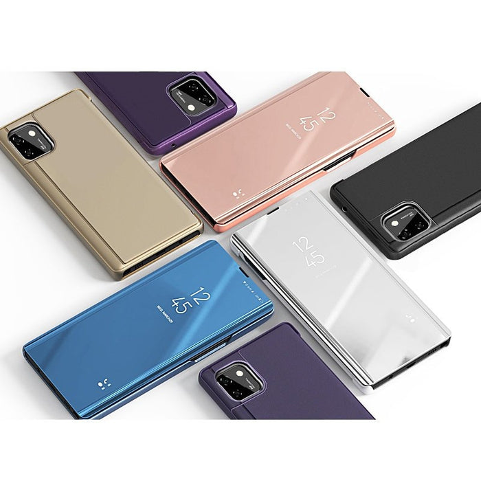 Калъф за телефон Clear View Case за Oppo A73, черен