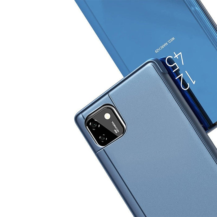 Калъф за телефон Clear View Case за Oppo A73, син