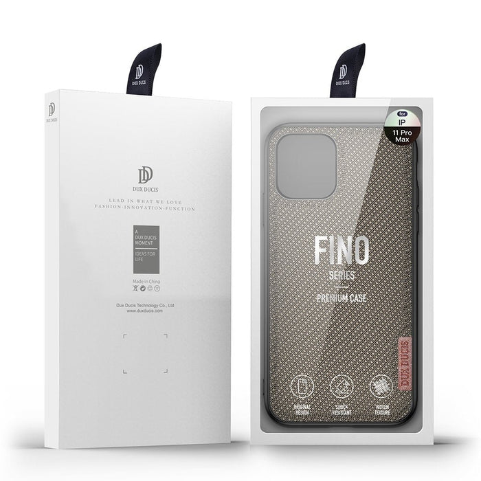 Калъф за телефон Dux Ducis Fino подсилен за iPhone 11 Pro Max, зелен