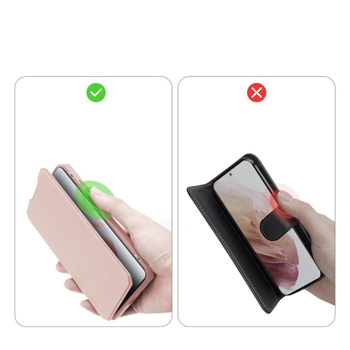 Калъф за телефон Dux Ducis Skin Х за Samsung Galaxy S21 5G, розов