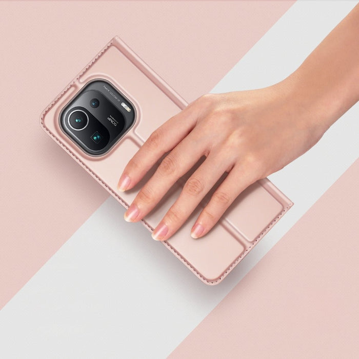 Калъф Dux Ducis Skin Pro Bookcase за Xiaomi Mi 11 розов