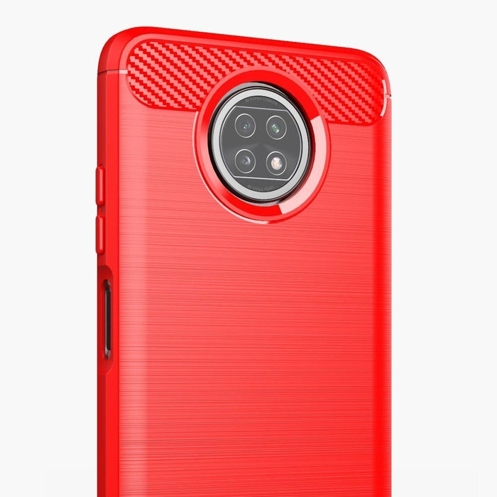 Калъф Carbon Case Flexible, за Xiaomi Redmi Note 9T 5G, син