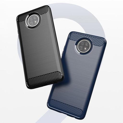 Калъф Carbon Case Flexible за Xiaomi Redmi Note 9T 5G син