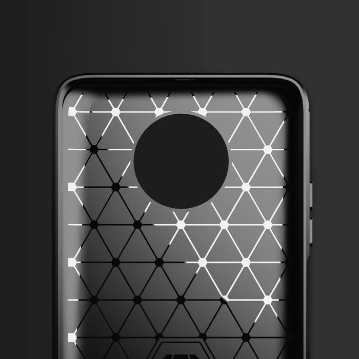 Калъф Carbon Case Flexible, за Xiaomi Redmi Note 9T 5G, син