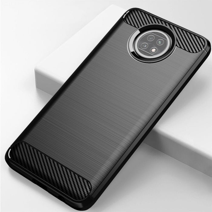 Калъф Carbon Case Flexible, за Xiaomi Redmi Note 9T 5G, син