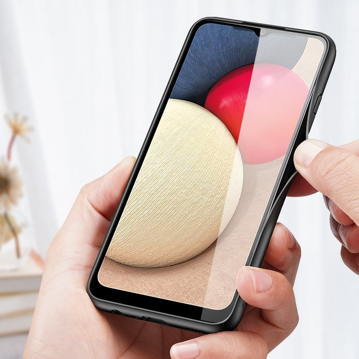 Калъф за телефон Dux Ducis Fino Samsung Galaxy A02s EU черен