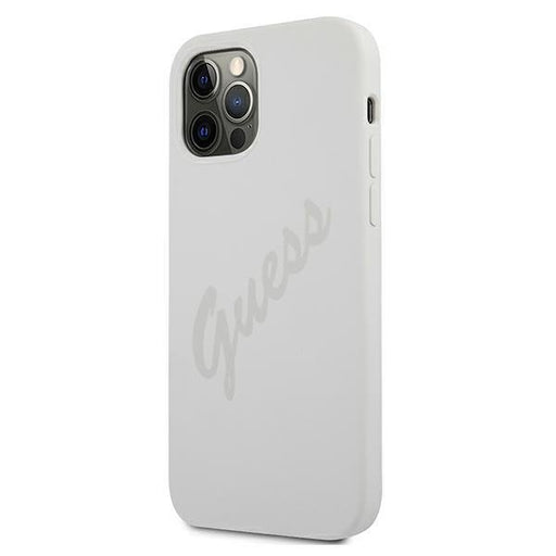 Калъф за телефон Guess GUHCP12LLSVSCR Apple