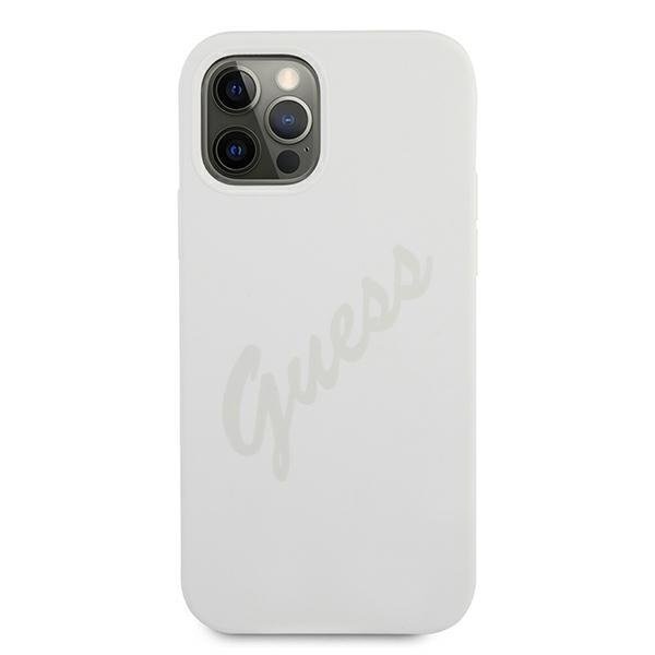 Калъф за телефон Guess GUHCP12LLSVSCR Apple