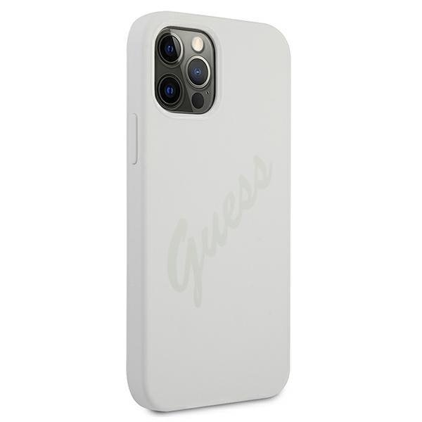 Калъф за телефон Guess GUHCP12LLSVSCR Apple