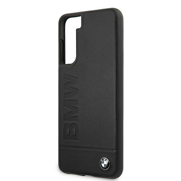 Калъф за телефон BMW BMHCS21SSLLBK Signature Logo Imprint за Samsung Galaxy S21, черен