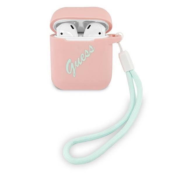 Калъф Guess Vintage за Apple AirPods Gen 1 / 2 Pink