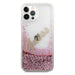 Калъф Guess Liquid Glitter Vintage Script за Apple