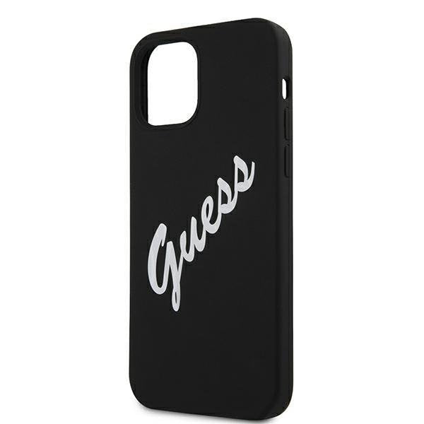 Калъф Guess Vintage White Script за Apple iPhone 12