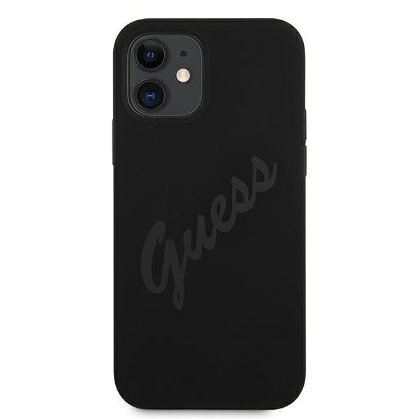 Калъф за телефон Guess GUHCP12SLSVSBK Apple iPhone 12 mini