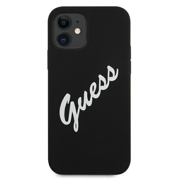 Калъф Guess Vintage White Script за Apple iPhone 12