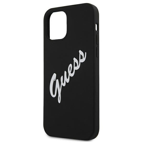 Калъф Guess Vintage White Script за Apple iPhone 12