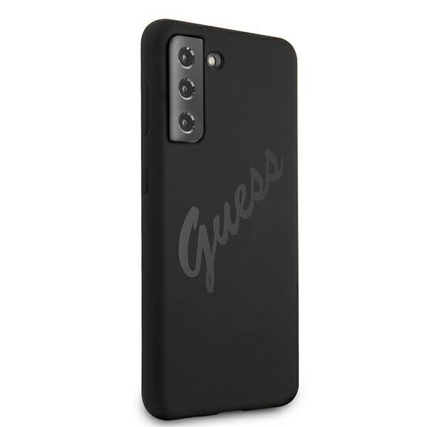 Калъф Guess Vintage Script за Samsung Galaxy S21 5G Black