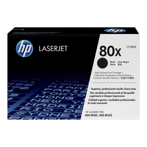 HP 80X original toner cartridge black high capacity 6.900