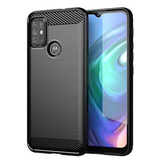 Carbon Case Гъвкав Кейс за Lenovo Moto G30 / G20 G10 black