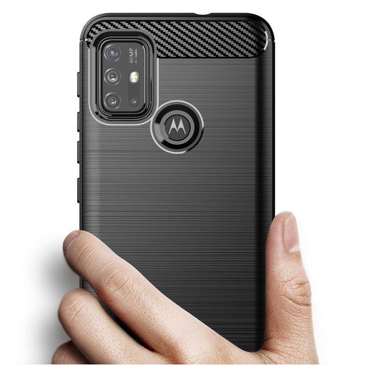 Carbon Case Гъвкав Кейс за Lenovo Moto G30 / G20 G10 black