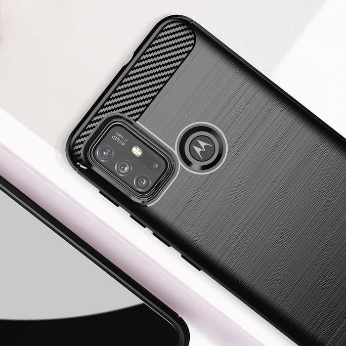 Carbon Case Гъвкав Кейс за Lenovo Moto G30 / G20 G10 black