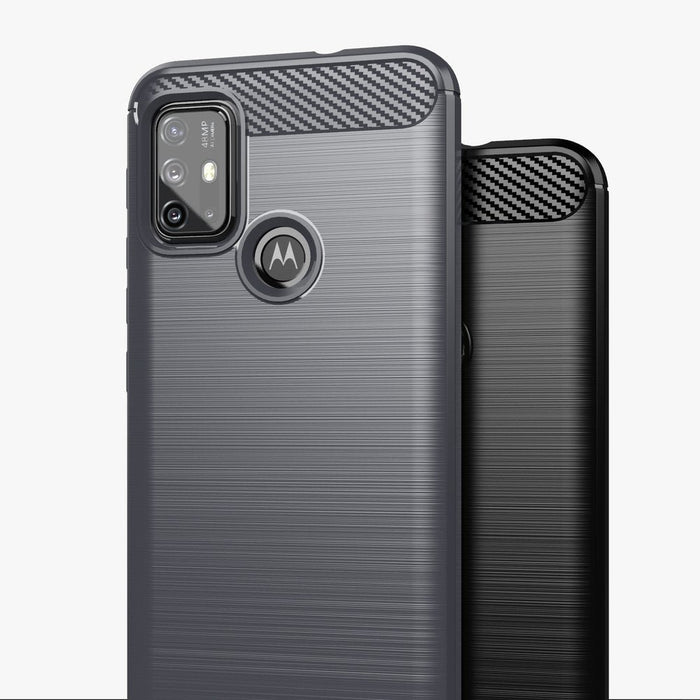 Carbon Case Гъвкав Кейс за Lenovo Moto G30 / G20 G10 black