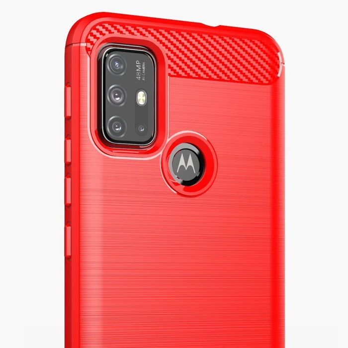 Carbon Case Гъвкав Кейс за Lenovo Moto G30 / G20 G10 black