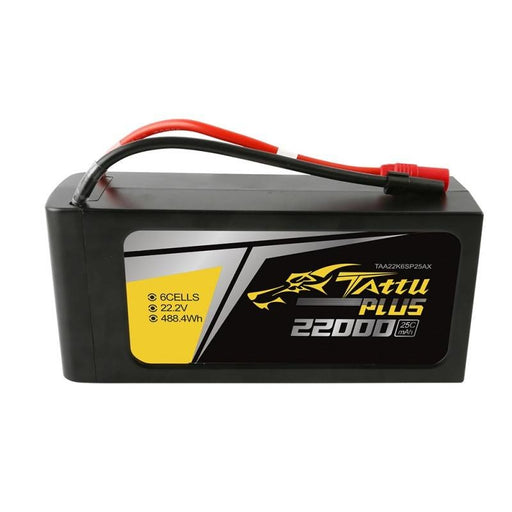 Батерия Tattu Plus 22000mAh 22.2V 25C 6S1P AS150 + XT150