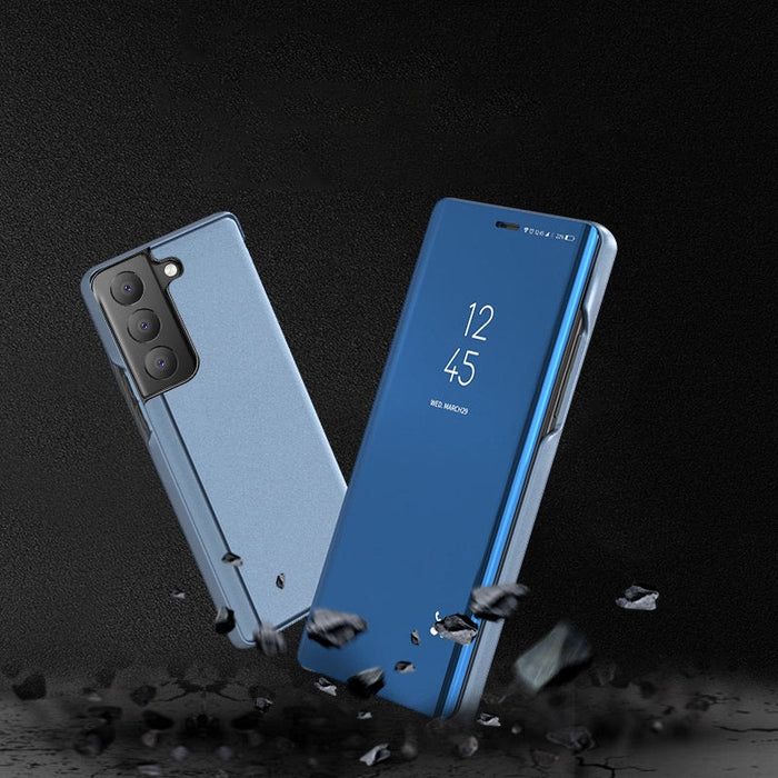 Калъф Clear View, за LG K62, K52, K42, син