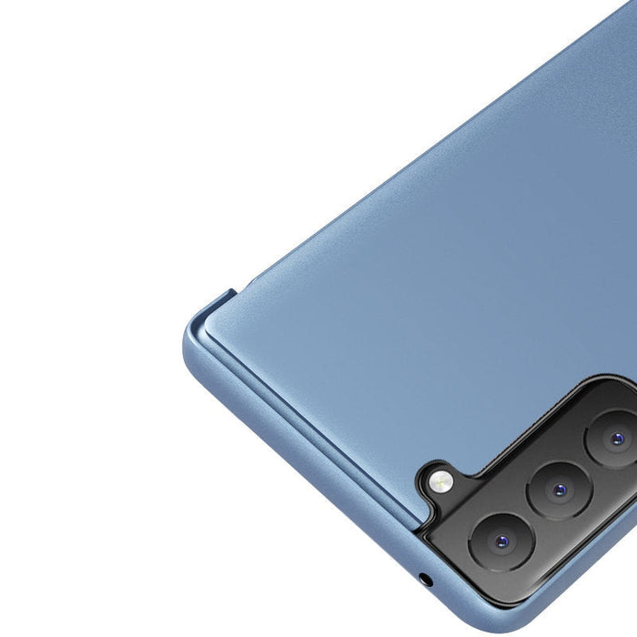 Калъф Clear View, за LG K62, K52, K42, син